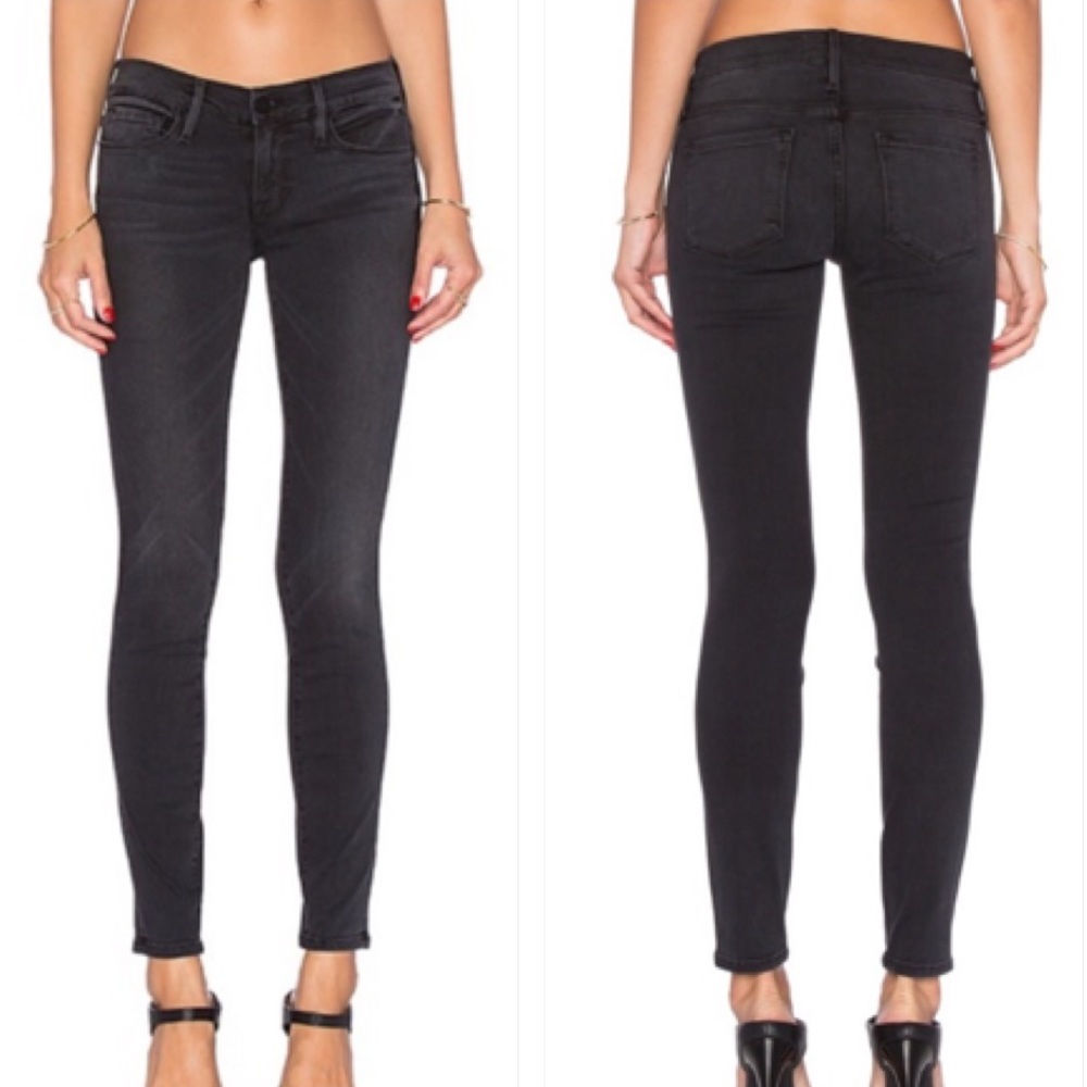 Frame Denim Le Skinny de Jeanne Vian stretch jeans